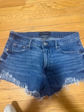 Aeropostale Dark Blue Denim Jean Shorts